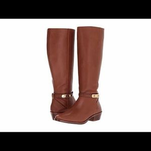 Coach Caroline riding tall Calf leather Boots
